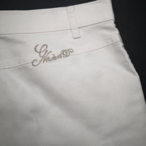 Nakad Ladies Size 13 White Zipper & Button Closure Lightweight Skirt - Picture 5 of 11